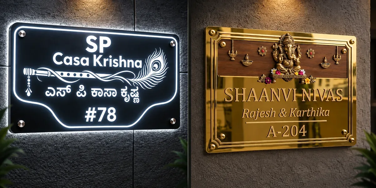 Custom Laser Engraved Stainless Steel and Titanium Name Plates